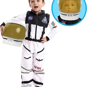 JOYFY Astronaut Costume with Helmet, For Toddlers And Kids