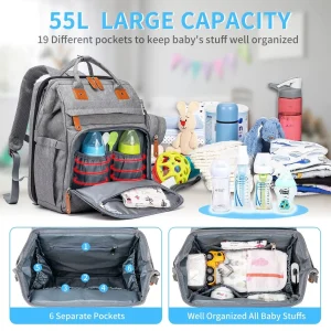 Changing Baby Changing Backpacks with Large Capacity