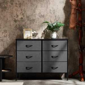 6 Fabric Drawers Dresser