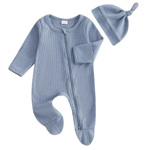 Newborn Baby Romper with Hat