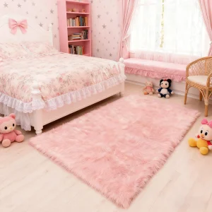 Area Rugs 10x12 Fluffy  Rug for Bedroom  Plush Rectangle rugs