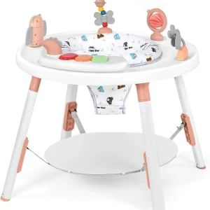 Activity Center & Jumper Table with 360° Rotating Seat